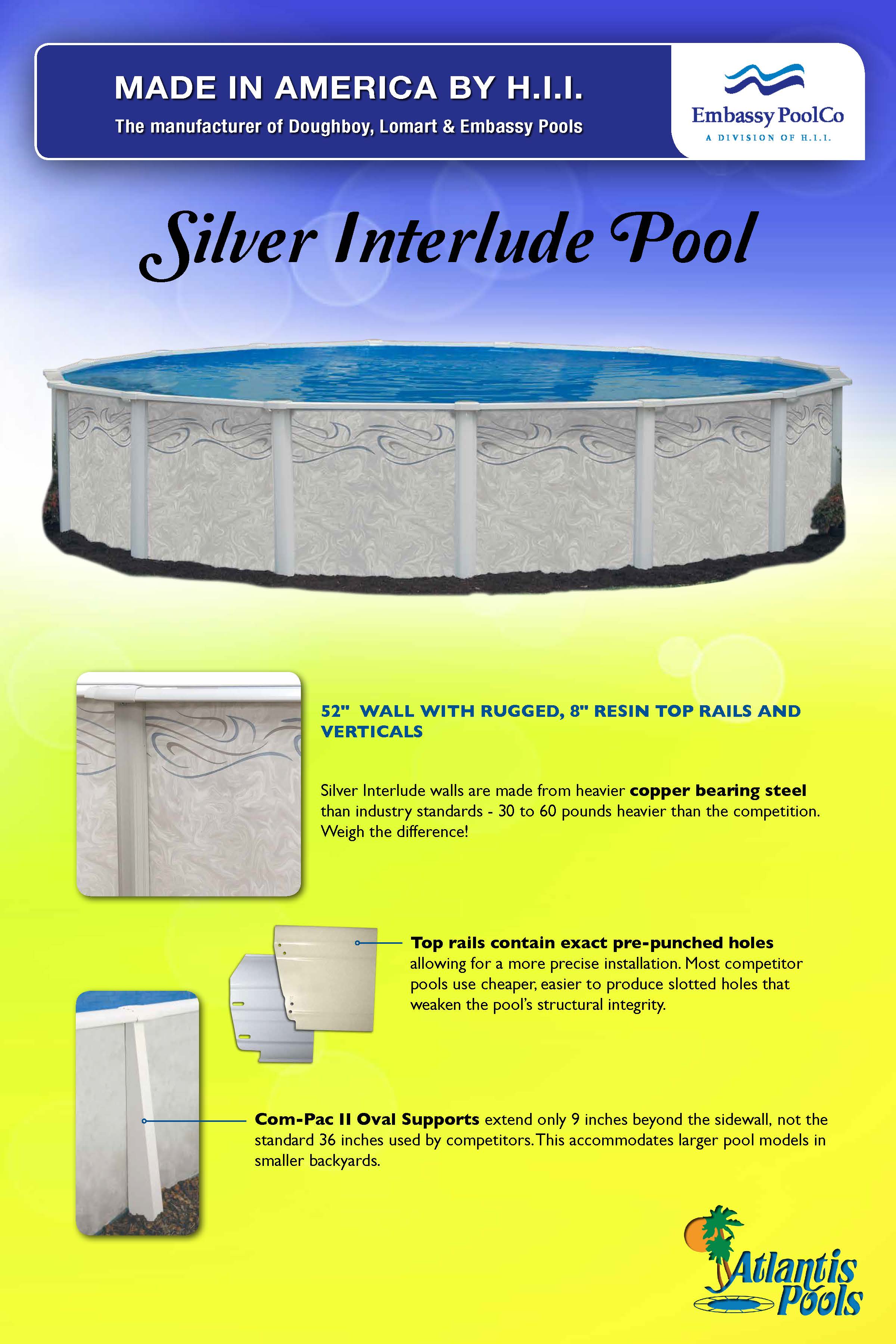 Silver Interlude Atlantis Pools